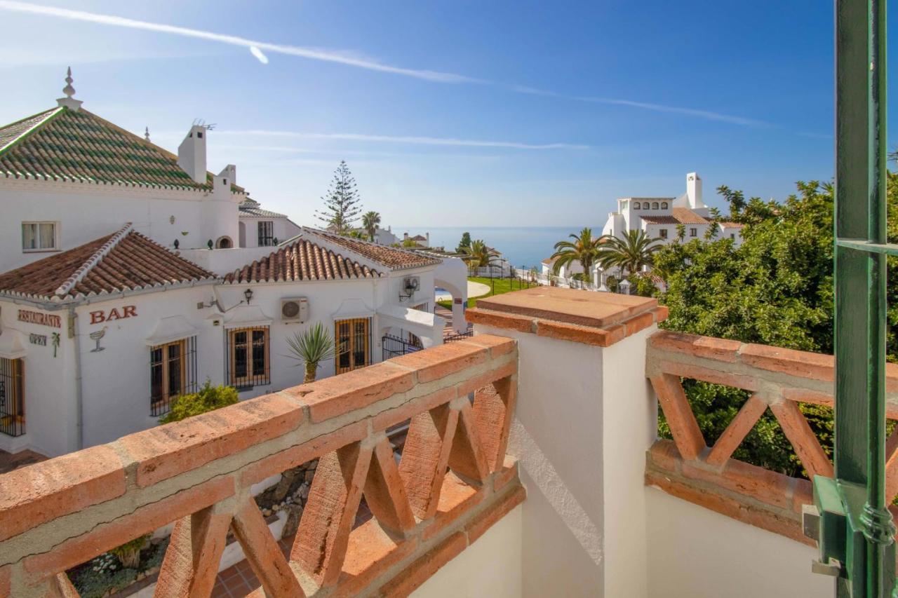 Apt Nerja Chimenea With Ocean View, A/C, & Fiber Leilighet Eksteriør bilde