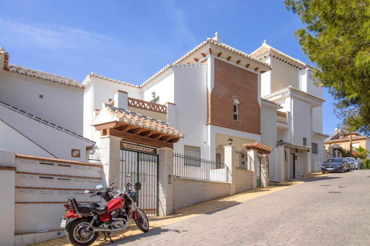 Apt Nerja Chimenea With Ocean View, A/C, & Fiber Leilighet Eksteriør bilde